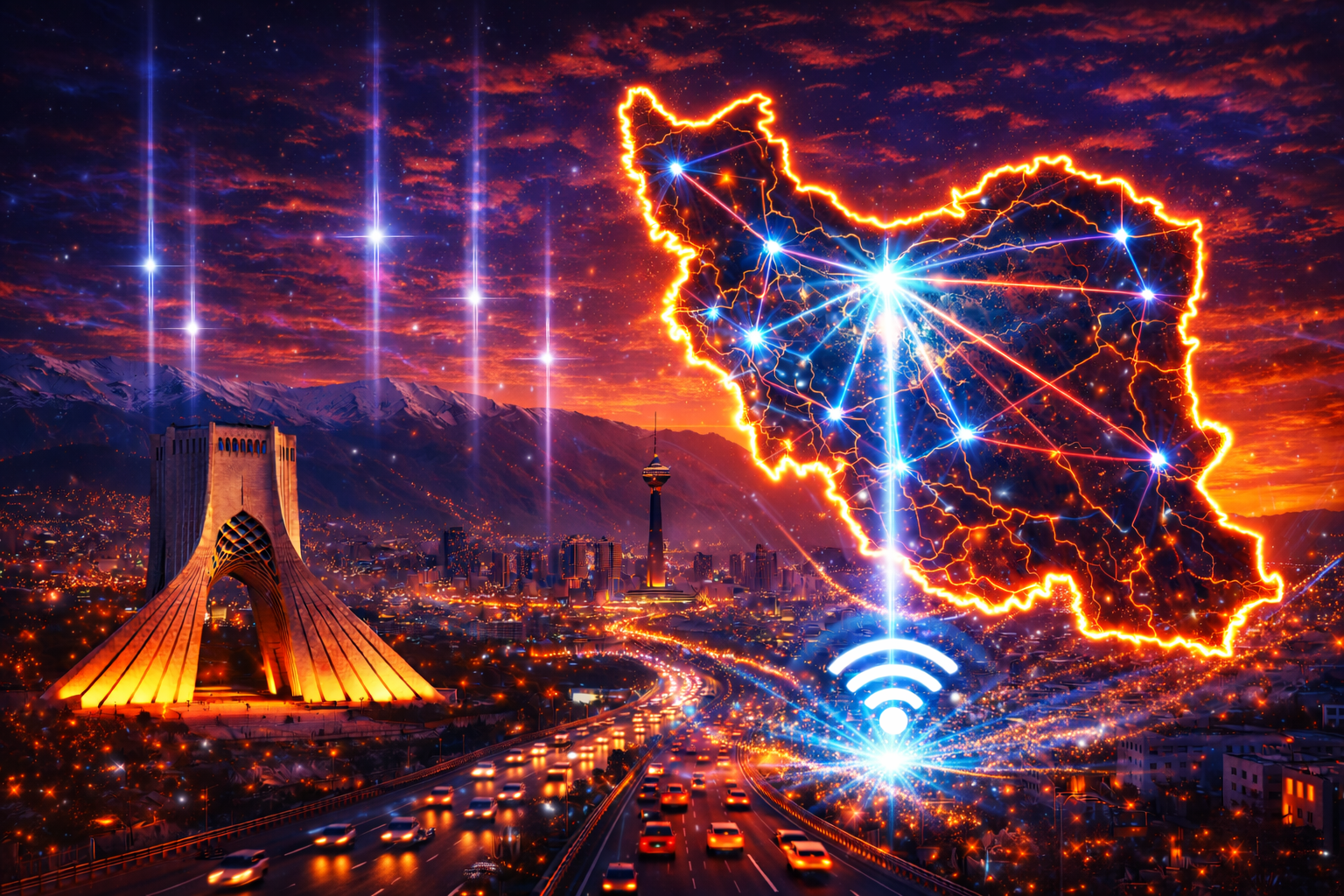 بوی وصل اینترنت آید همی