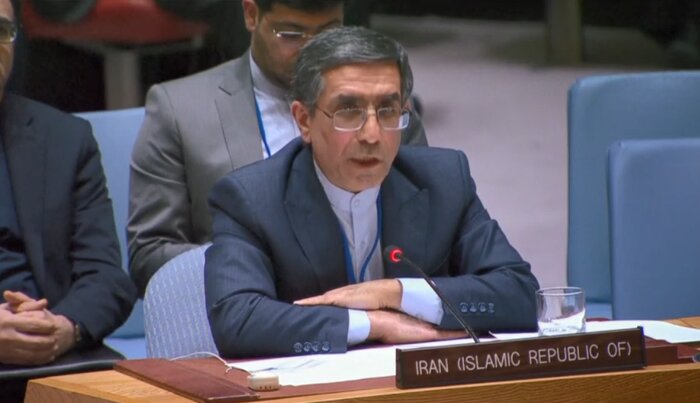 «غلامحسین درزی» سفیر و معاون نمایندگی جمهوری اسلامی ایران در سازمان ملل