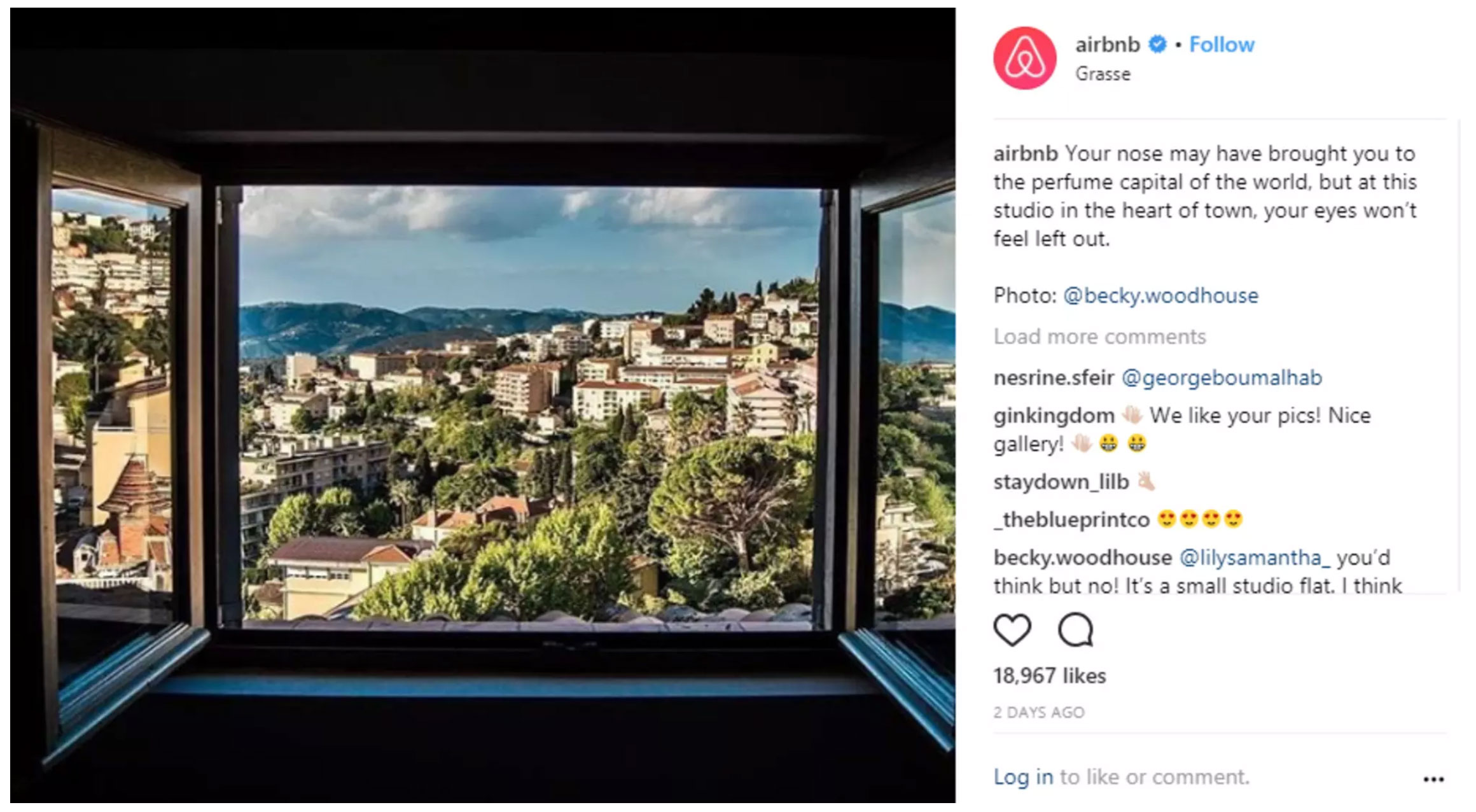 انتشار محتوای تولید شده توسط کاربر شما رو به یک تعامل مفید سوق میده. Airbnb عکسی که کاربرش گرفته رو در صفحه رسمی خودش نمایش میده.