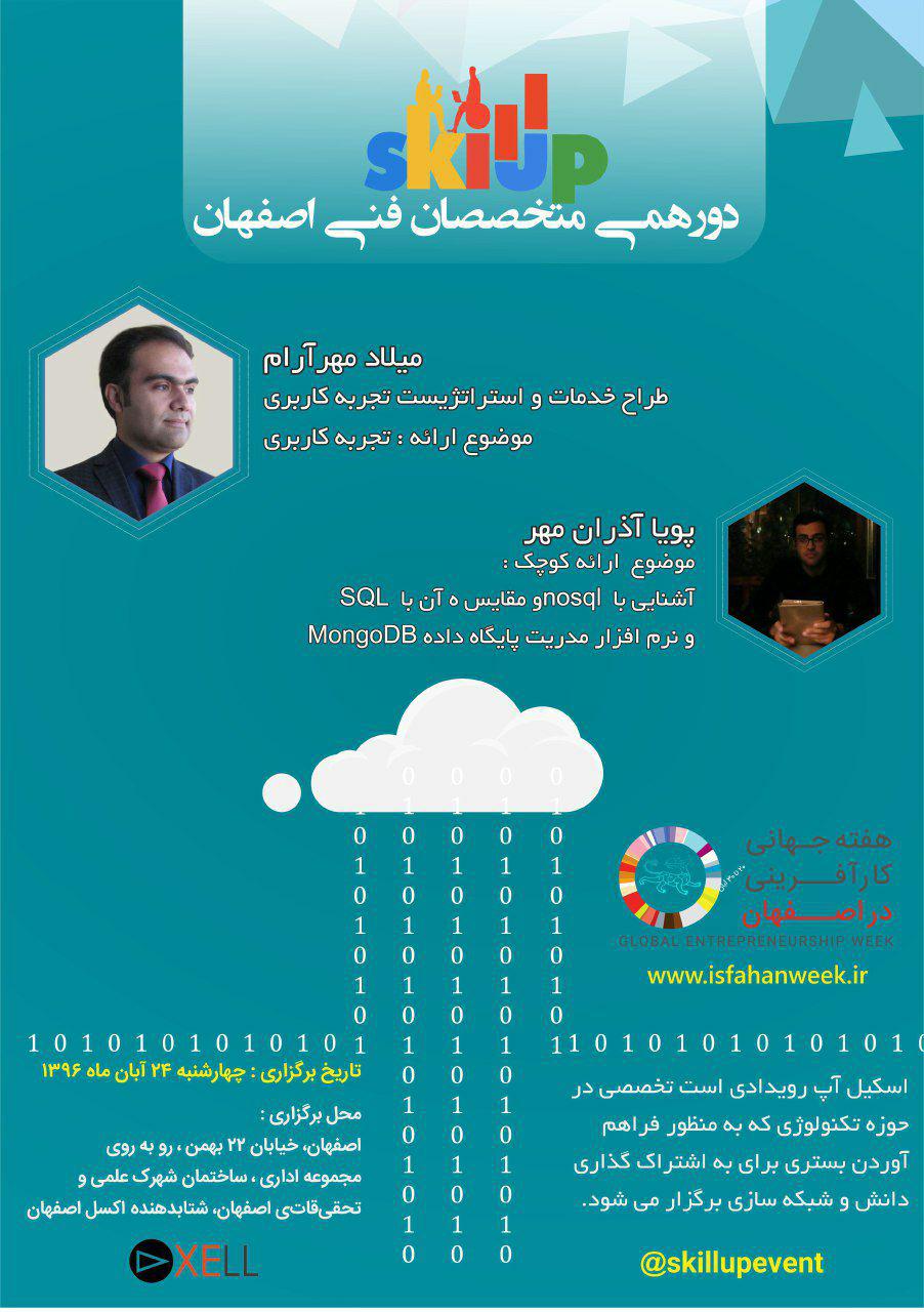 پوستر سومین رویداد تخصصی اسکیل آپ
